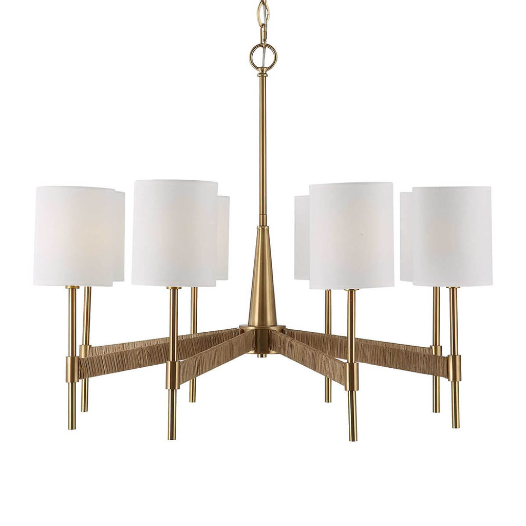 UTTERMOST LAUTOKA 8 LIGHT CHANDELIER 21372