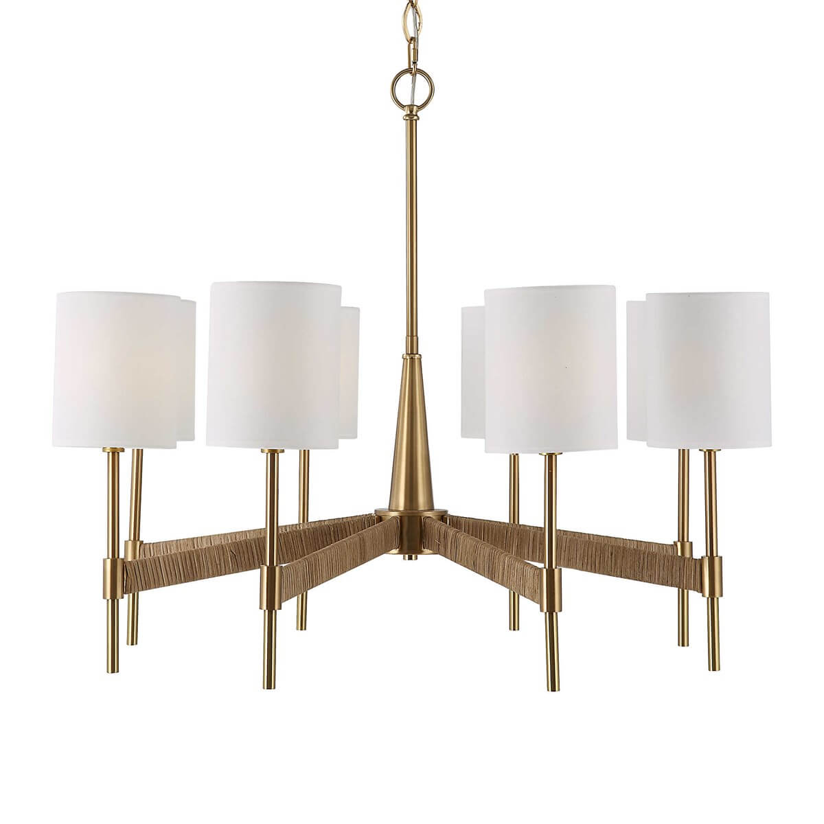 UTTERMOST LAUTOKA 8 LIGHT CHANDELIER 21372