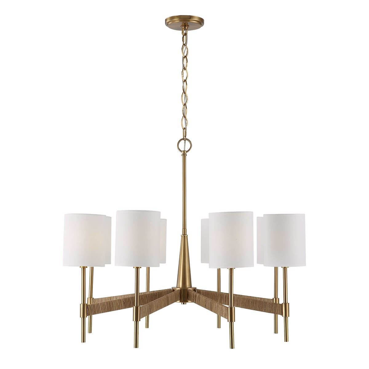 UTTERMOST LAUTOKA 8 LIGHT CHANDELIER 21372