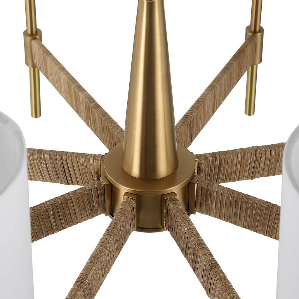 UTTERMOST LAUTOKA 8 LIGHT CHANDELIER 21372