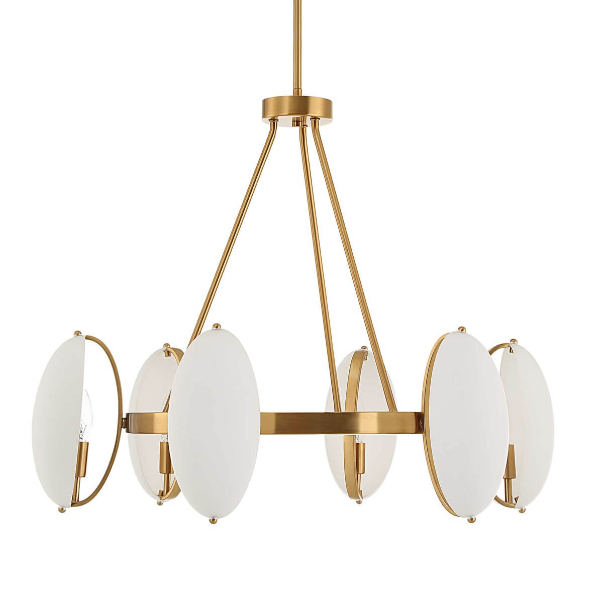 UTTERMOST OVIFORM 6 LIGHT CHANDELIER 21379