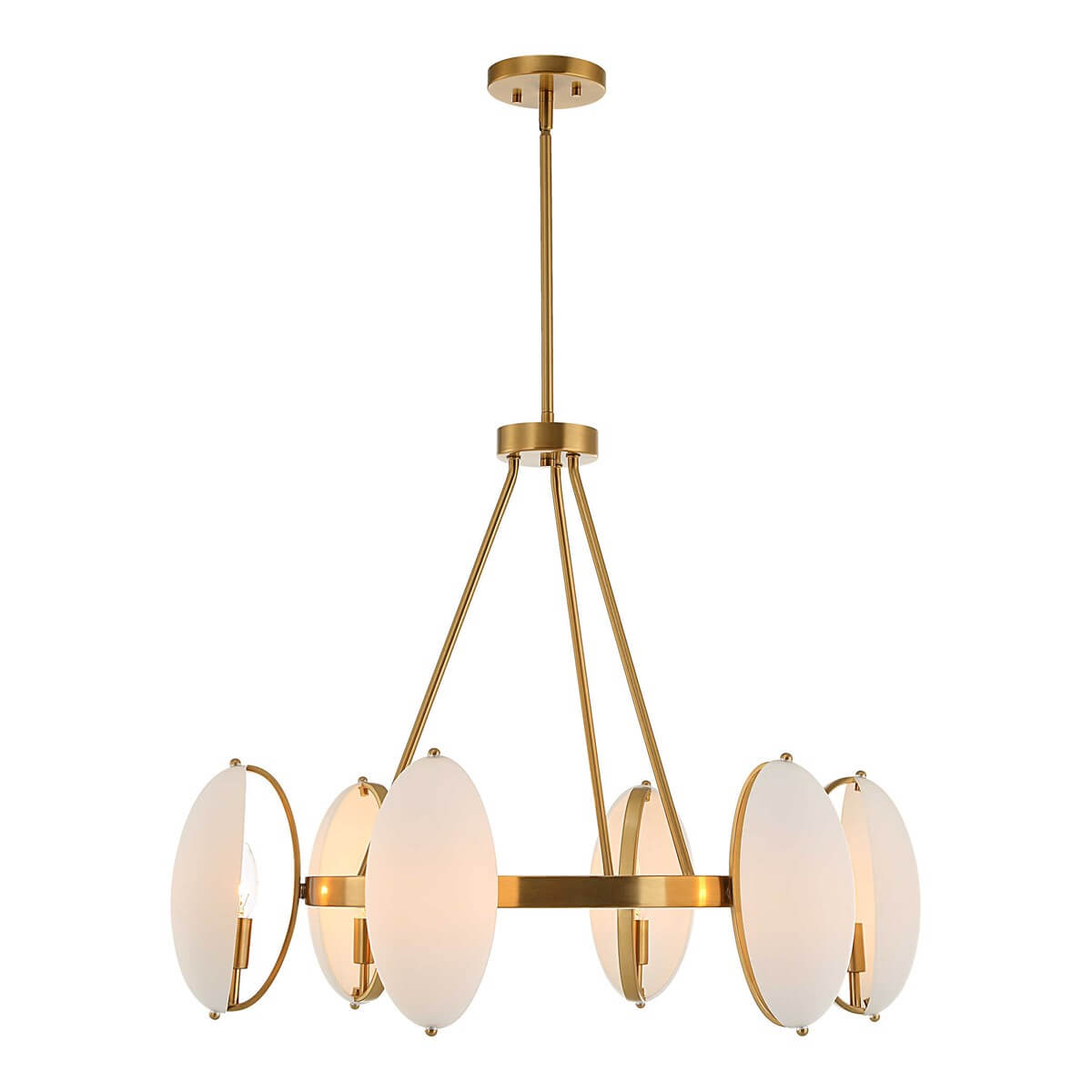 UTTERMOST OVIFORM 6 LIGHT CHANDELIER 21379