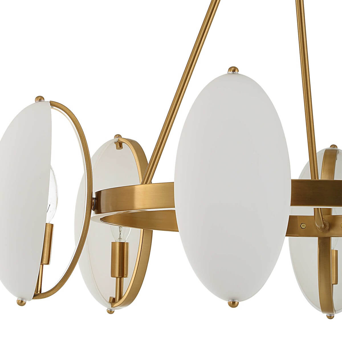 UTTERMOST OVIFORM 6 LIGHT CHANDELIER 21379