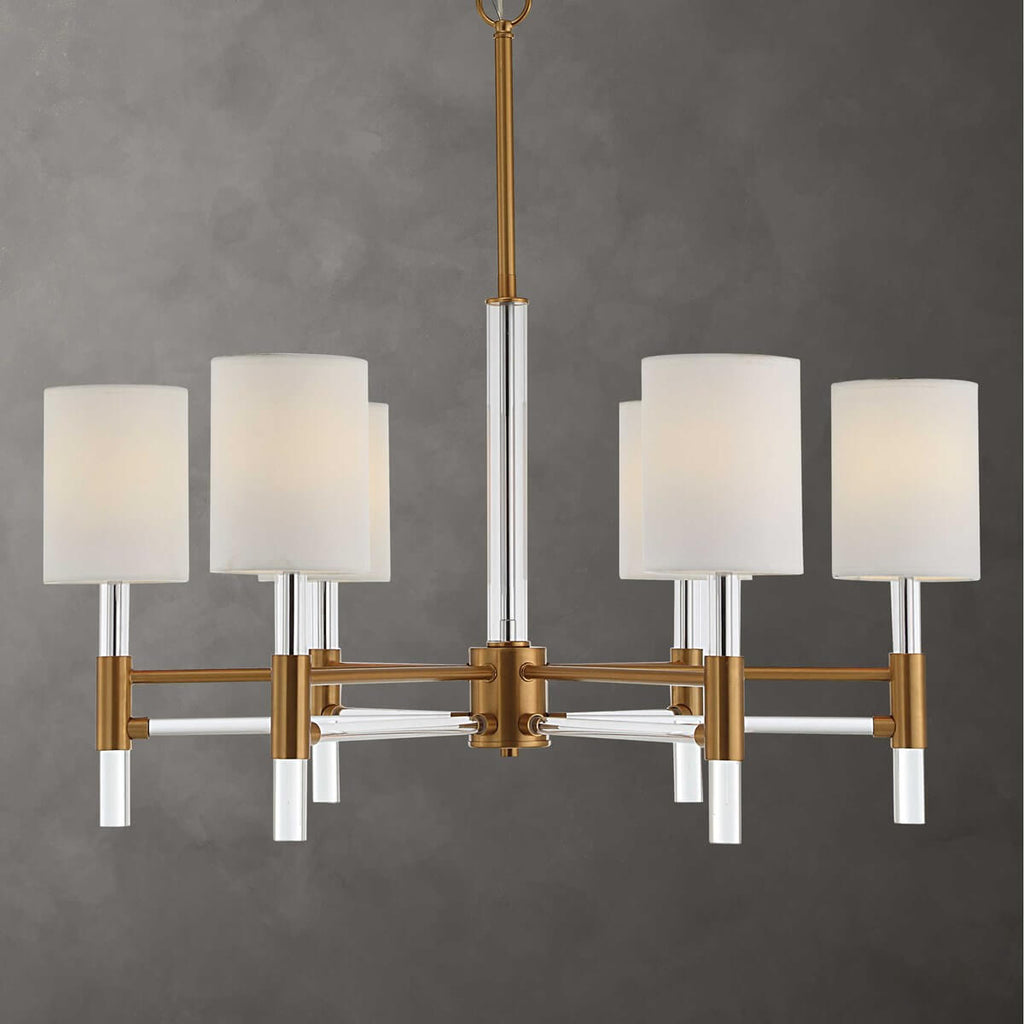 UTTERMOST WELKIN 6 LIGHT CHANDELIER 21380
