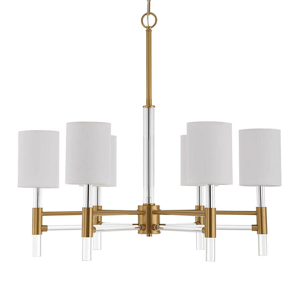 UTTERMOST WELKIN 6 LIGHT CHANDELIER 21380