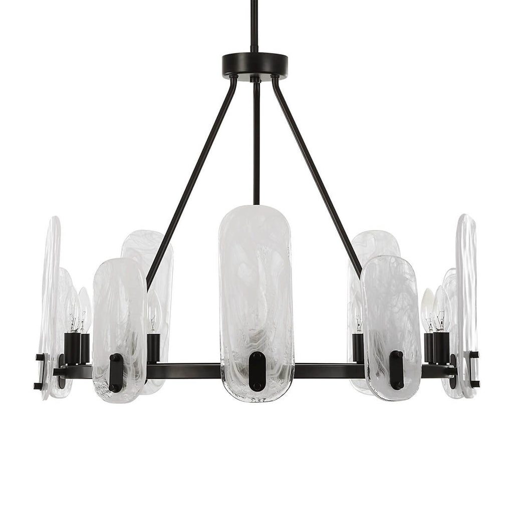 UTTERMOST ELLIPSE 10 LIGHT CHANDELIER 21381
