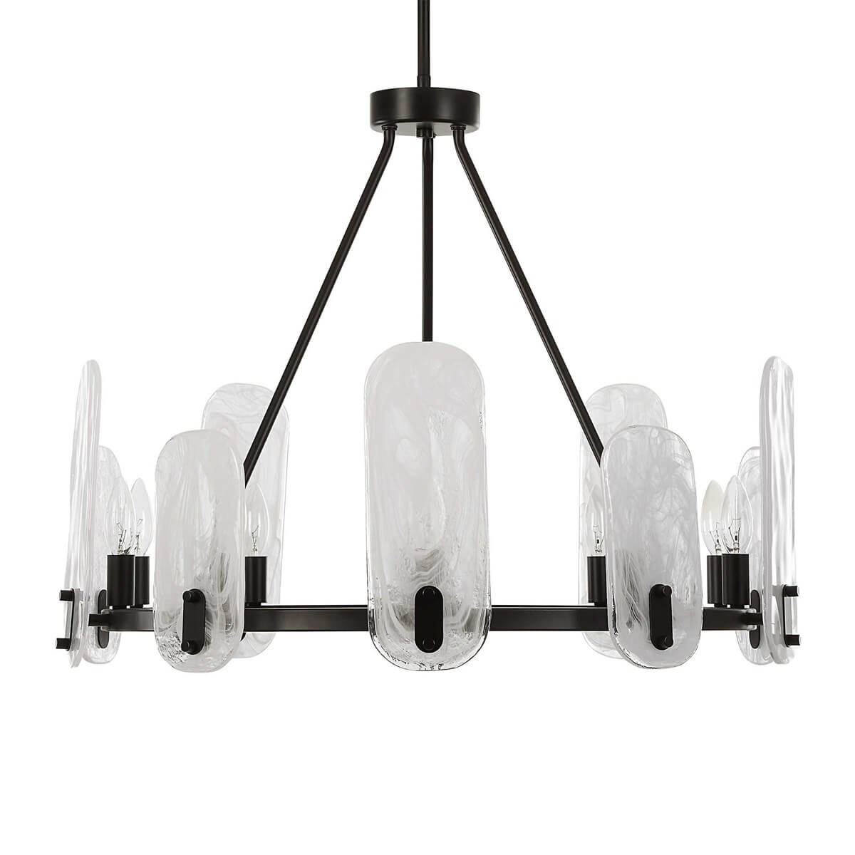 UTTERMOST ELLIPSE 10 LIGHT CHANDELIER 21381