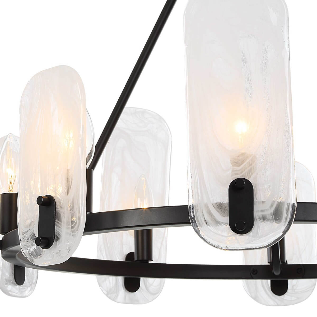 UTTERMOST ELLIPSE 10 LIGHT CHANDELIER 21381