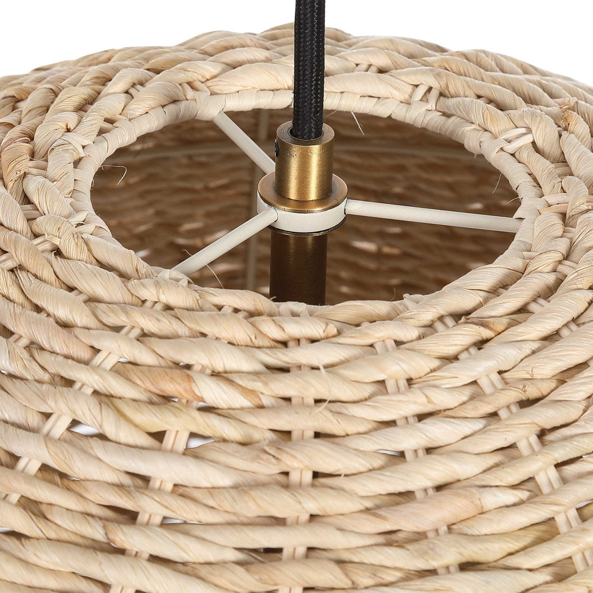 Uttermost  Seagrass 1 Light Dome Pendant 21536