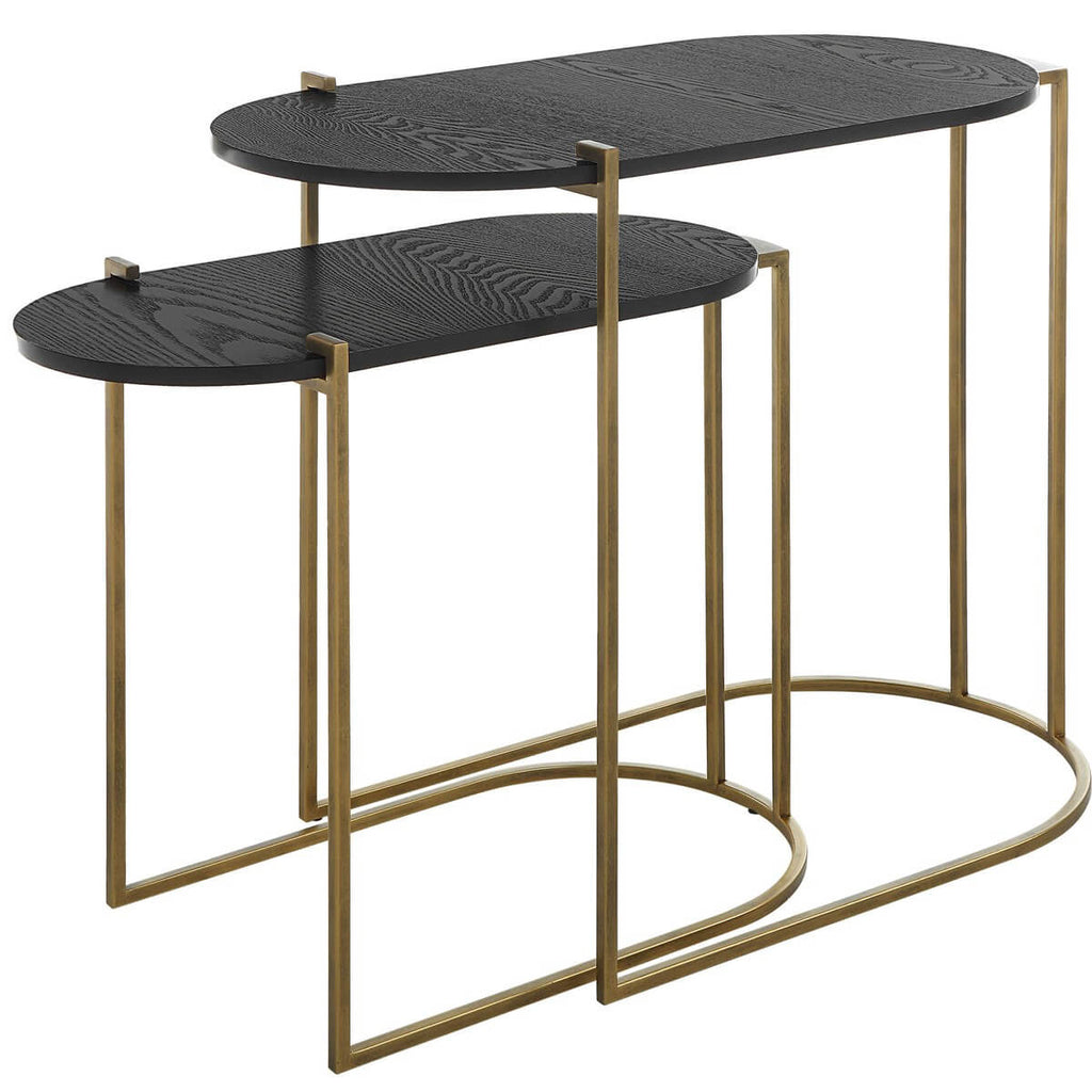 UTTERMOST AZTEC NESTING TABLES  SET OF TWO  22882