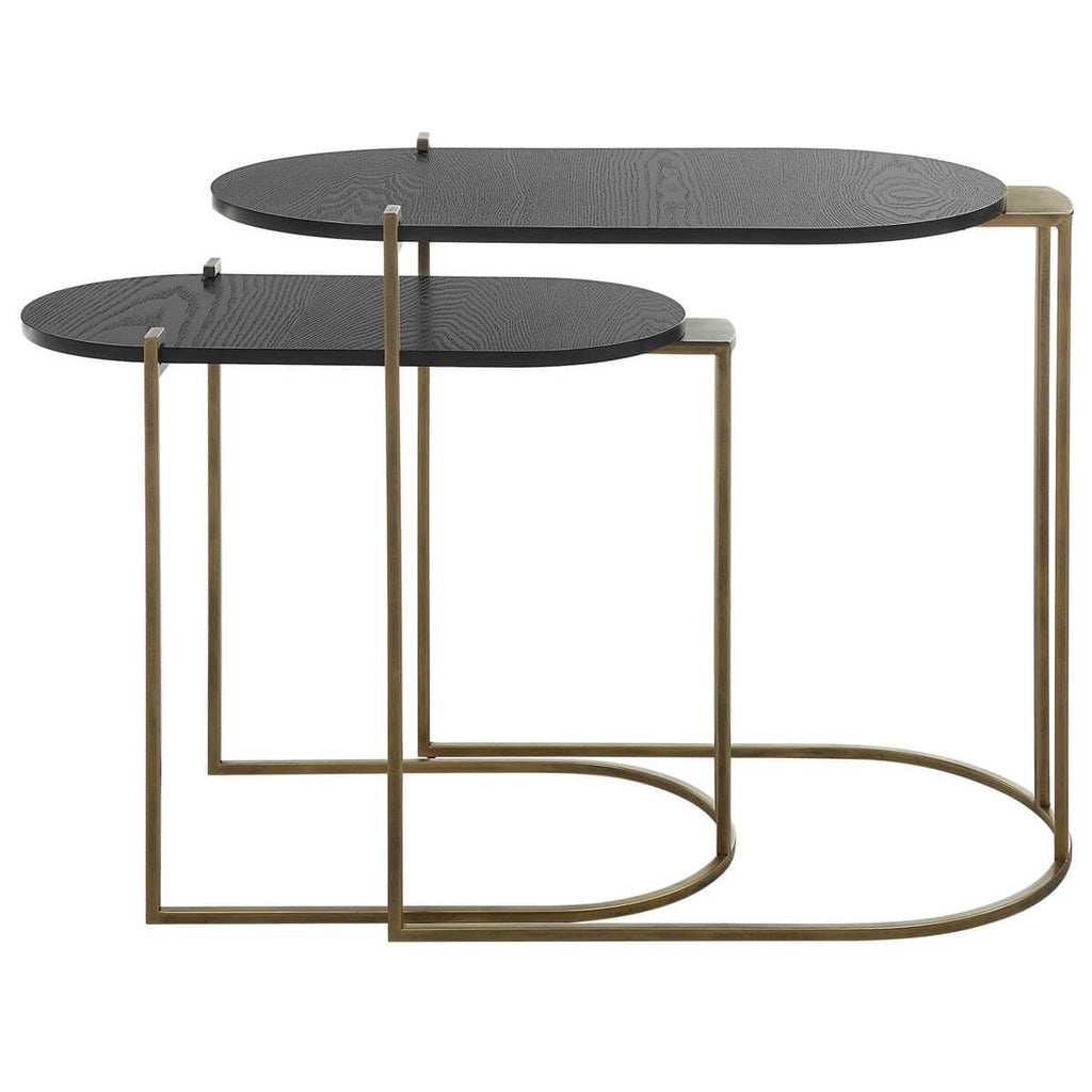 UTTERMOST AZTEC NESTING TABLES  SET OF TWO  22882