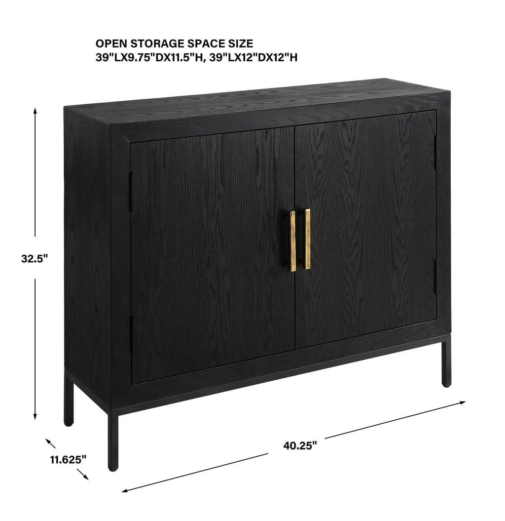 UTTERMOST FRONT RANGE 2 DOOR CABINET 22891