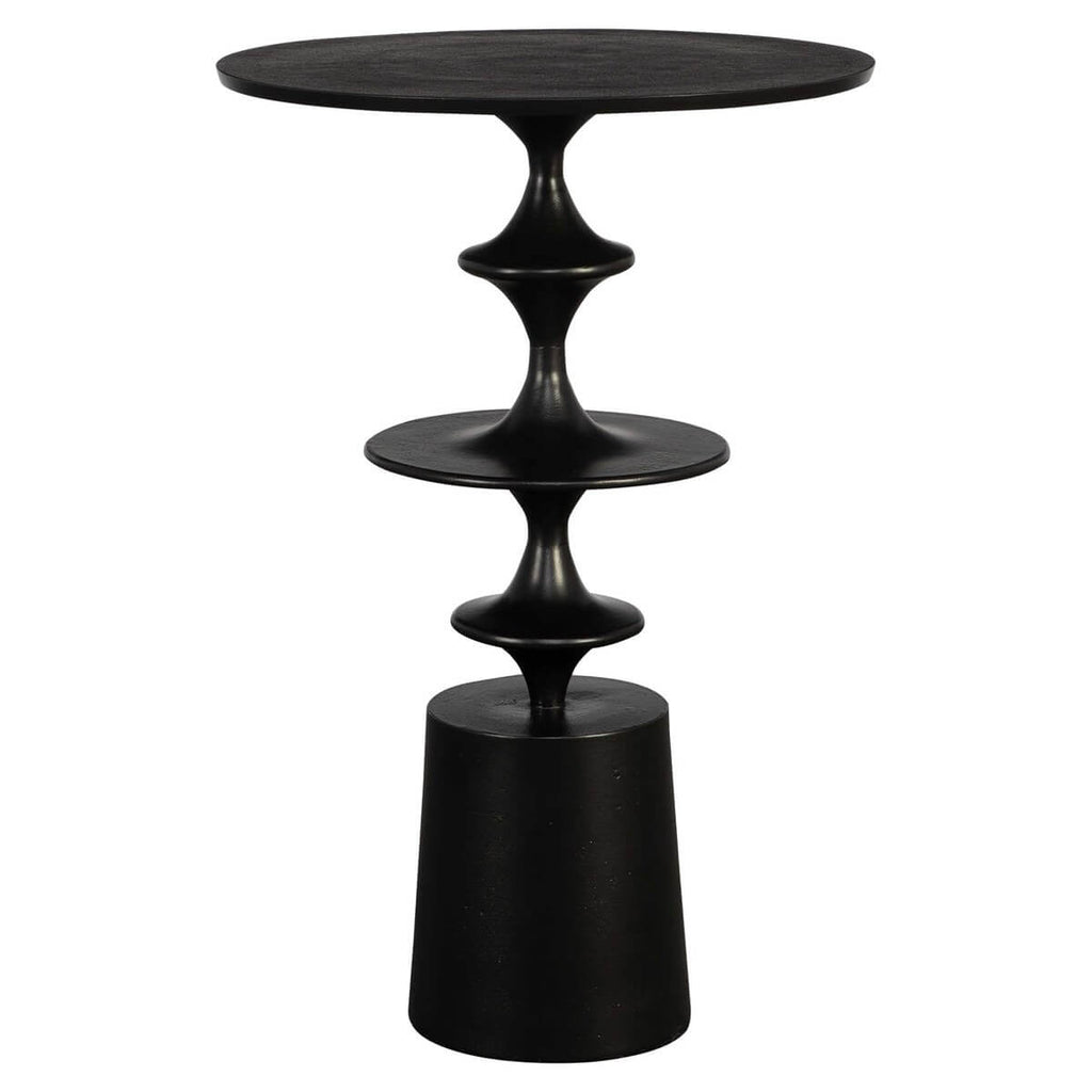 UTTERMOST FLIGHT ACCENT TABLE BLACK 22921