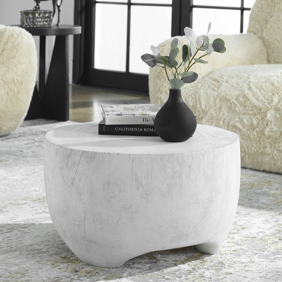 UTTERMOST ELEVATE COFFEE TABLE WHITE 22946