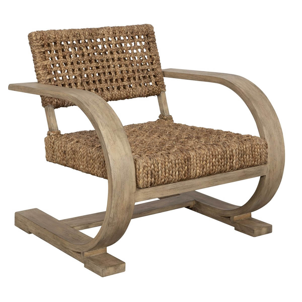 UTTERMOST REHEMA ACCENT CHAIR DRIFTWOOD 22958
