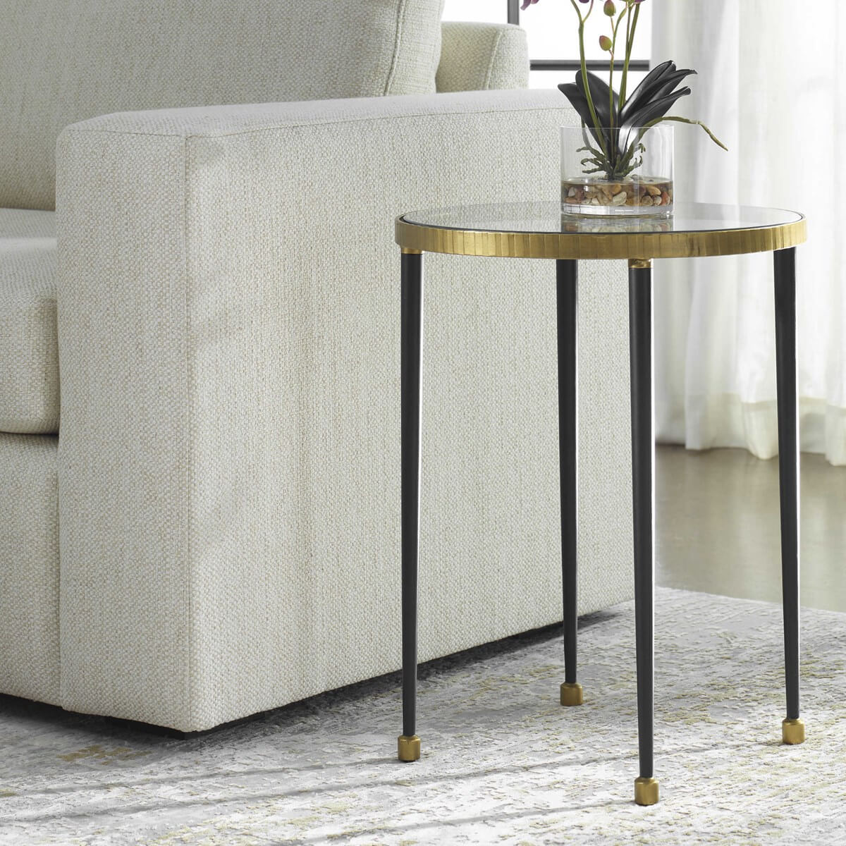 UTTERMOST STILETTO SIDE TABLE 22965