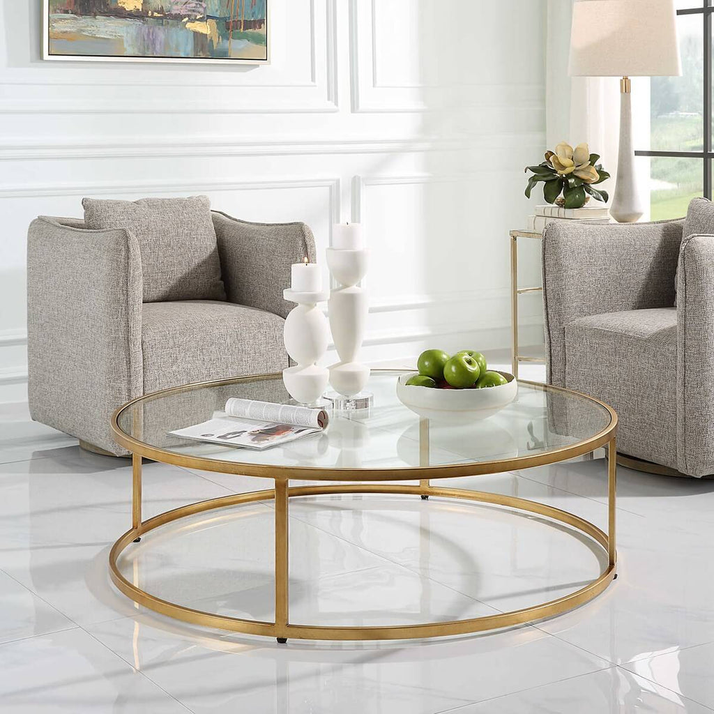UTTERMOST RADIUS COFFEE TABLE 22971