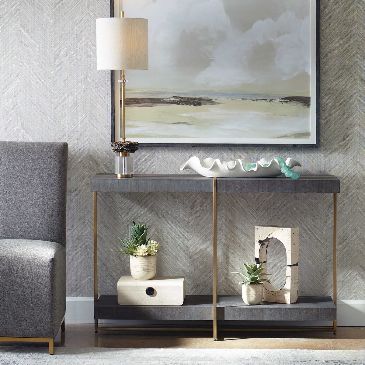 UTTERMOST TAJA CONSOLE TABLE 22972