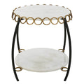 UTTERMOST CHAINLINK SIDE TABLE 22974