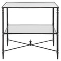 UTTERMOST HENZLER LAMP TABLE, STEEL 22984