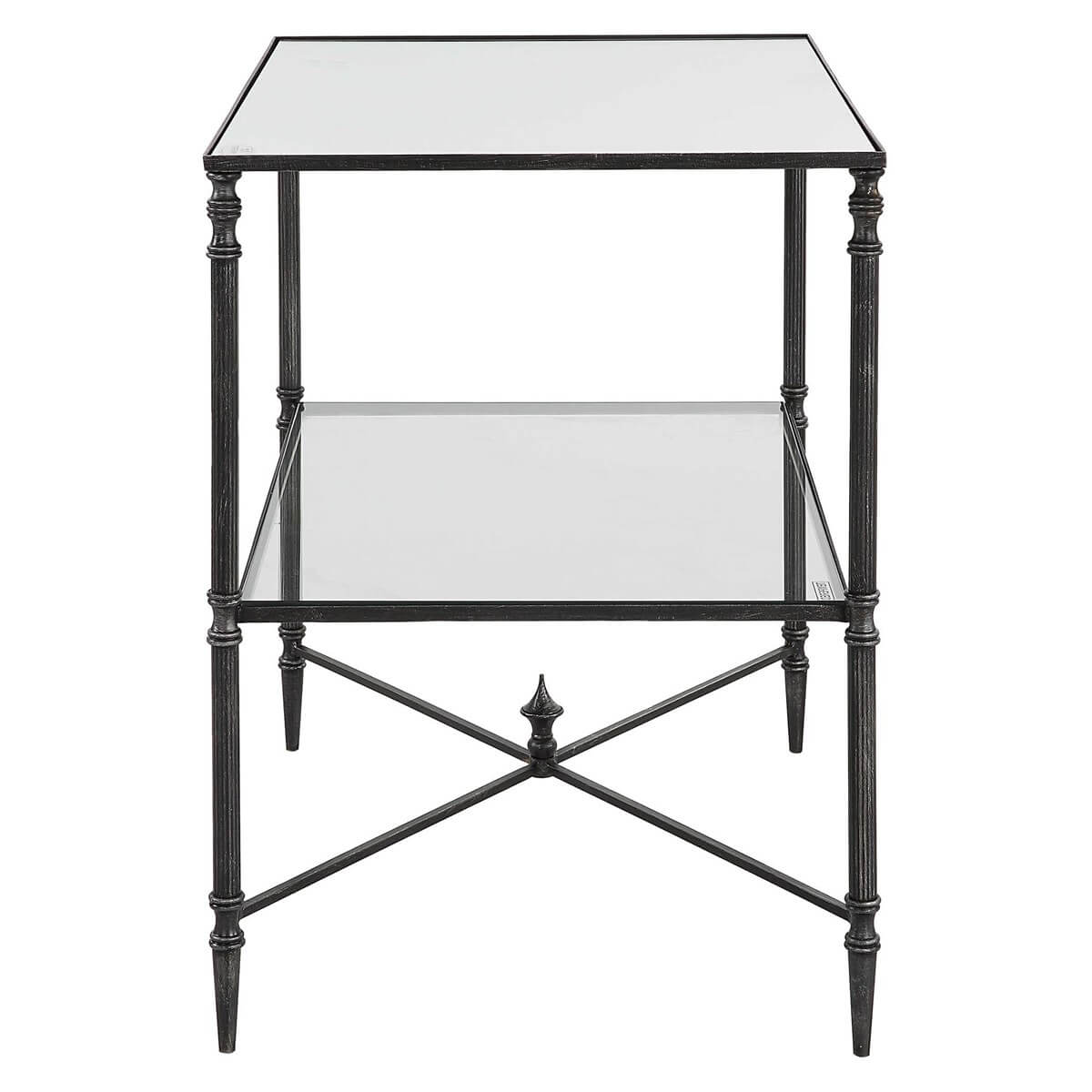 UTTERMOST HENZLER LAMP TABLE, STEEL 22984