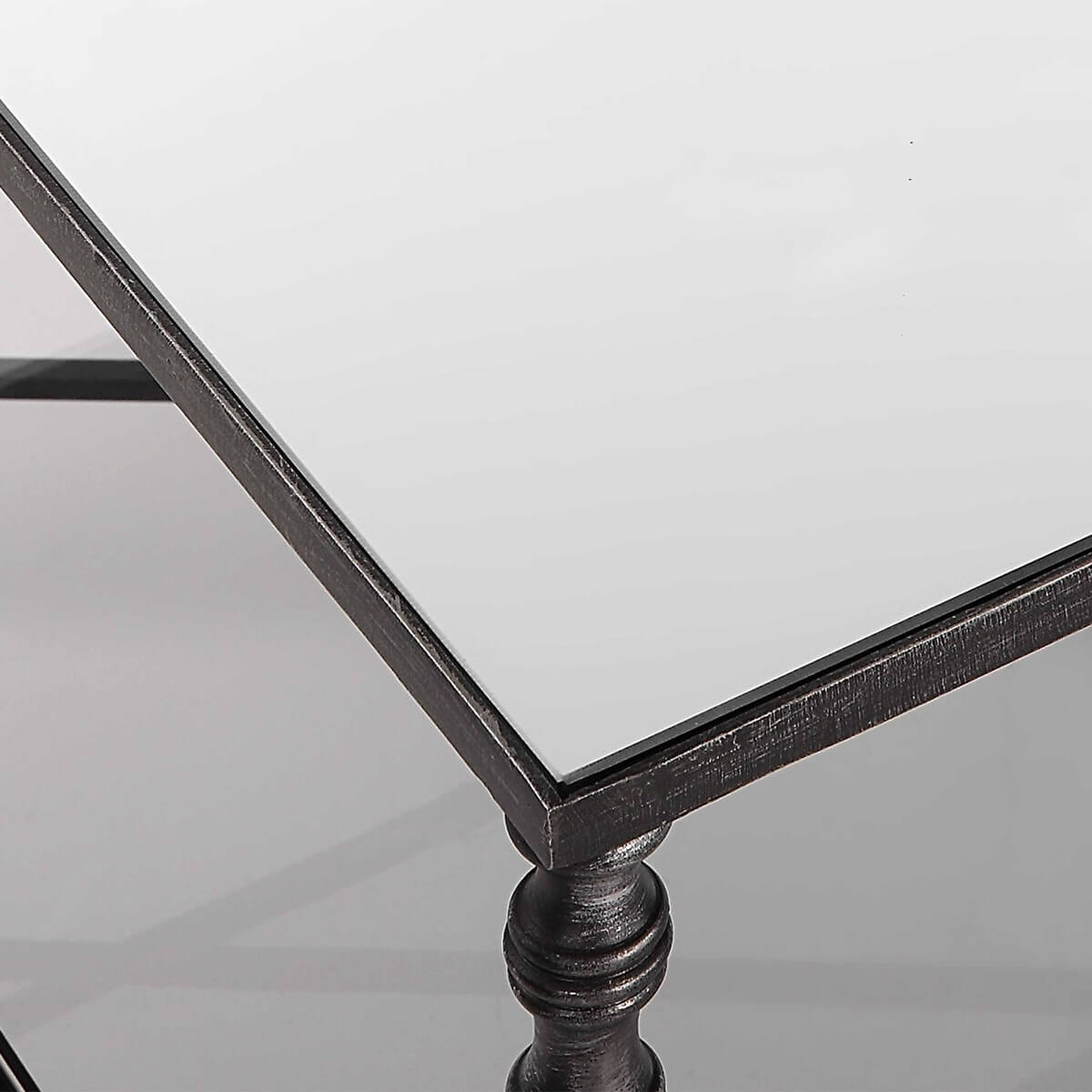 UTTERMOST HENZLER COFFEE TABLE STEEL 22985