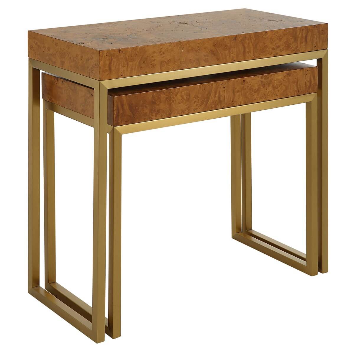 UTTERMOST BURL-ESQUE NESTING TABLES SET/TWO 22986