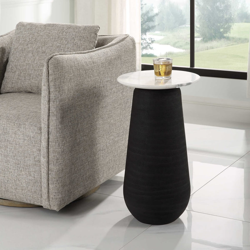 UTTERMOST TOTAL ECLIPSE ACCENT TABLE 22997