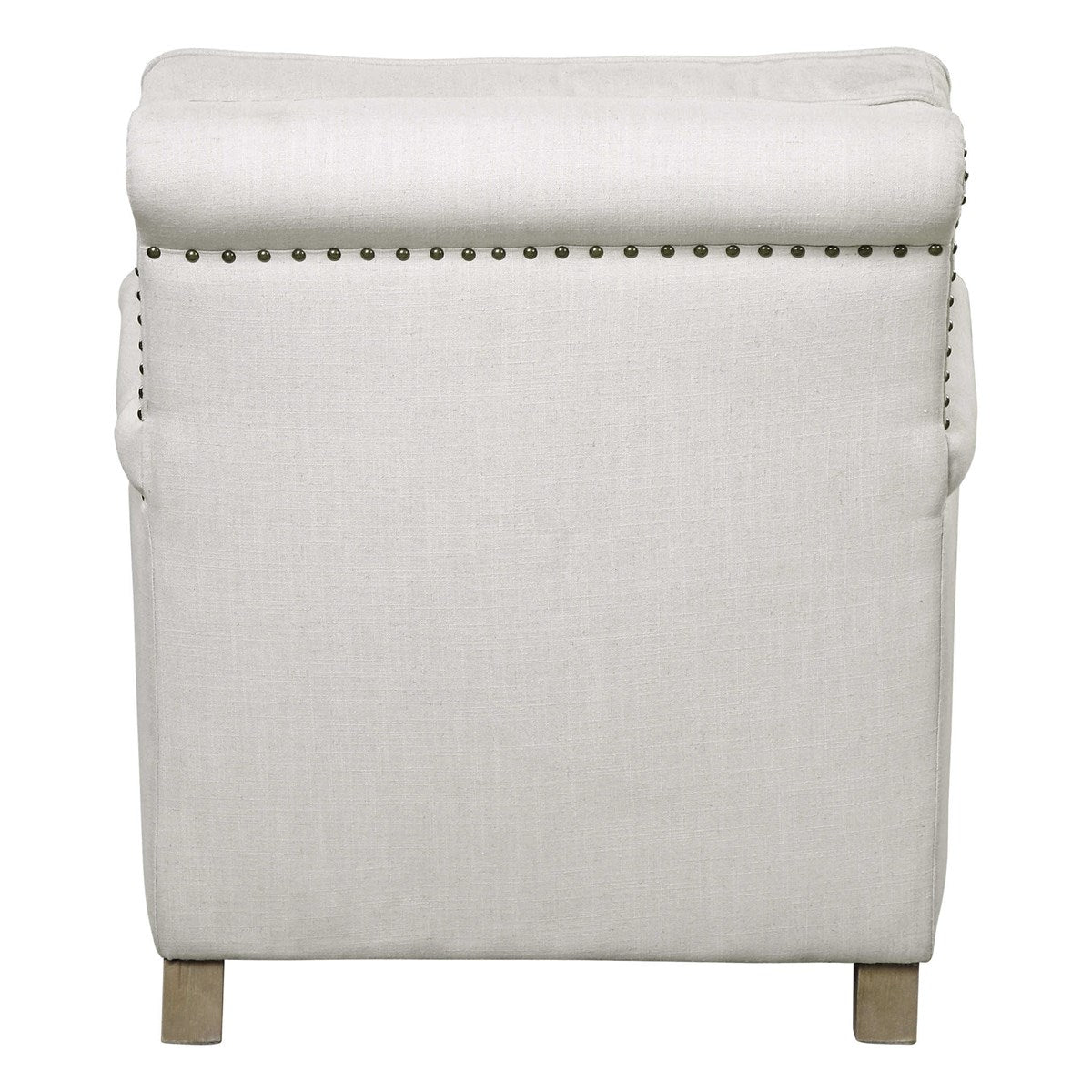 Uttermost Armstead Antique White Armchair 23291