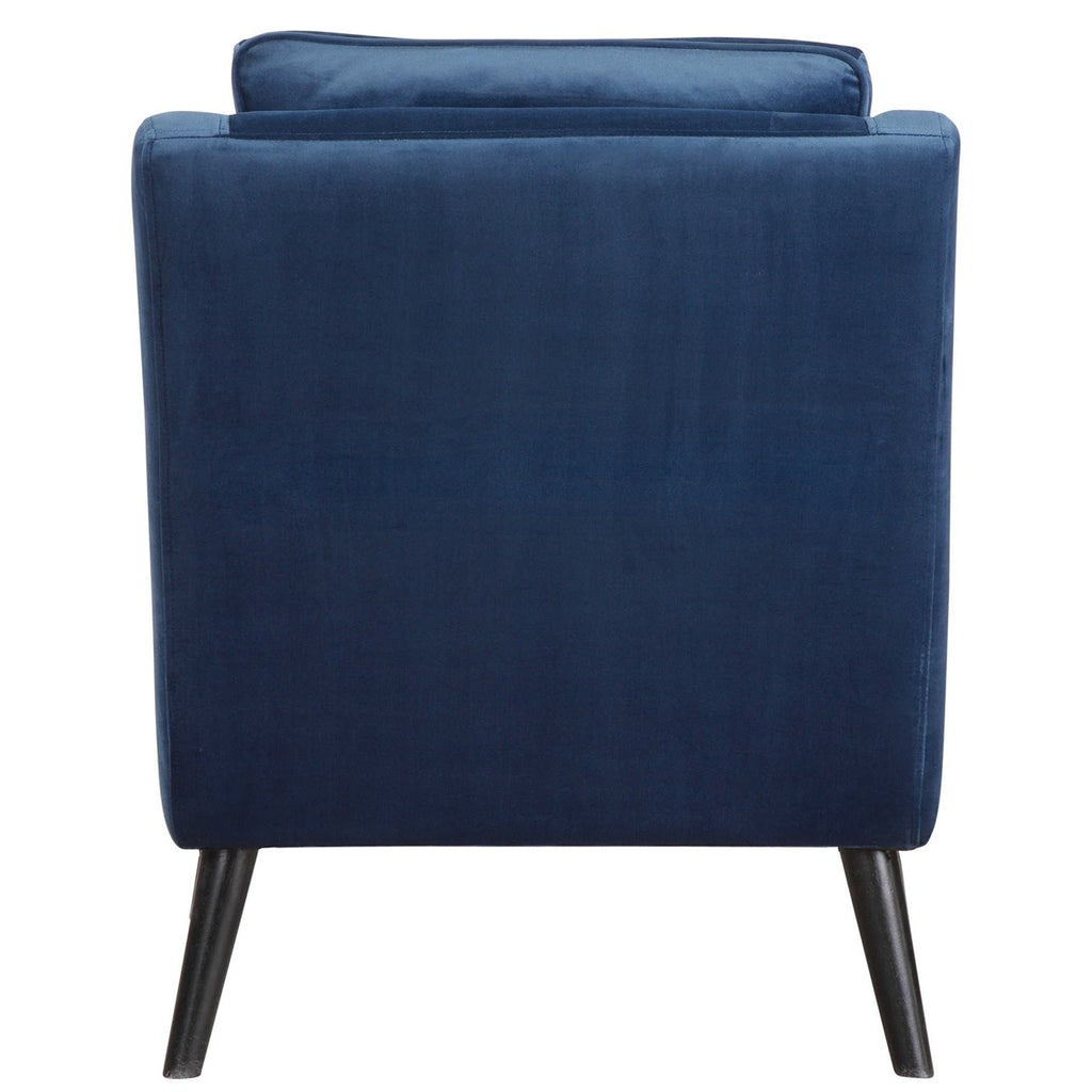 Uttermost O'Brien Blue Velvet Armchair 23318