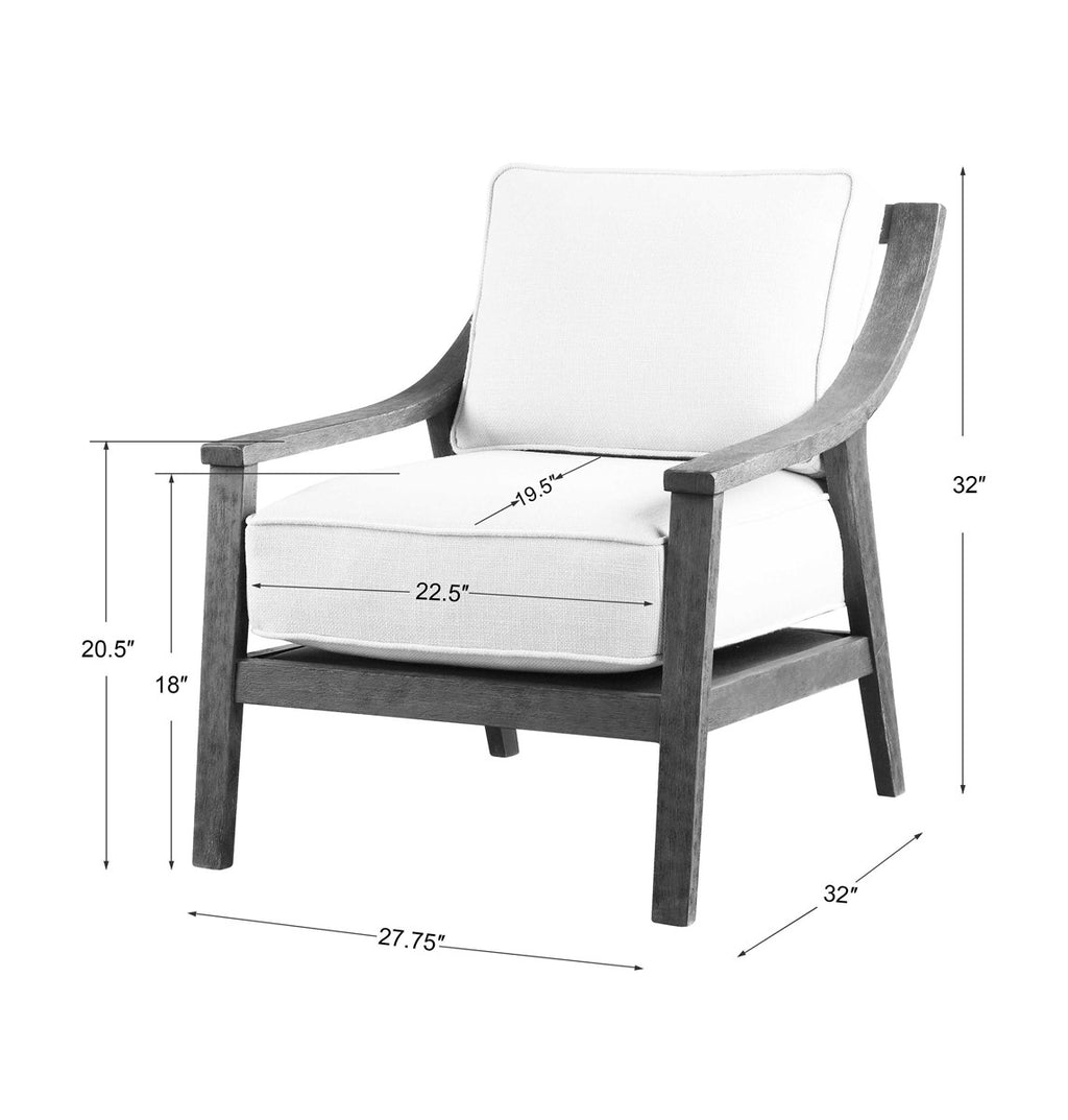 Uttermost Lyle Beige Accent Chair 23391