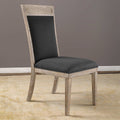 Uttermost Encore Dark Gray Armless Chair 23440