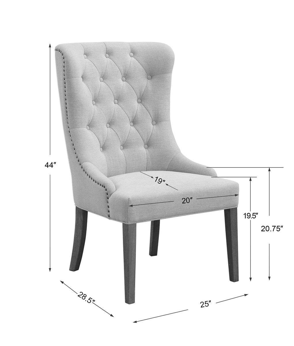 Uttermost Rioni Tufted Wing Chair 23473