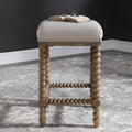 Uttermost Pryce Wooden Counter Stool 23495