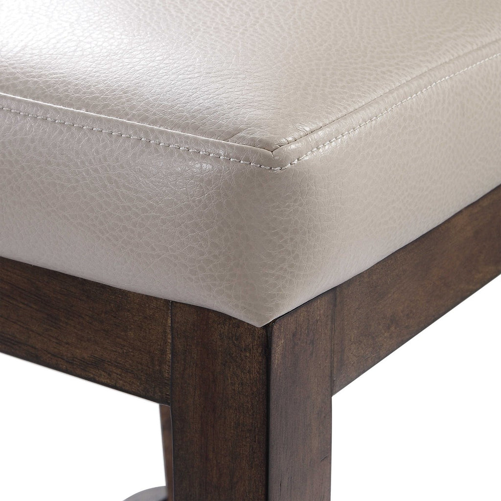 Uttermost Purcell Leather Counter Stool 23501