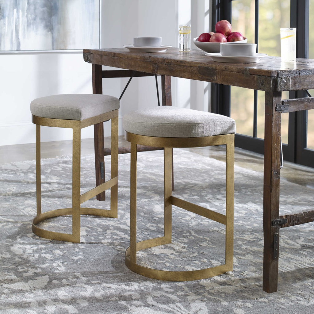 Uttermost Ivanna Modern Counter Stool 23523