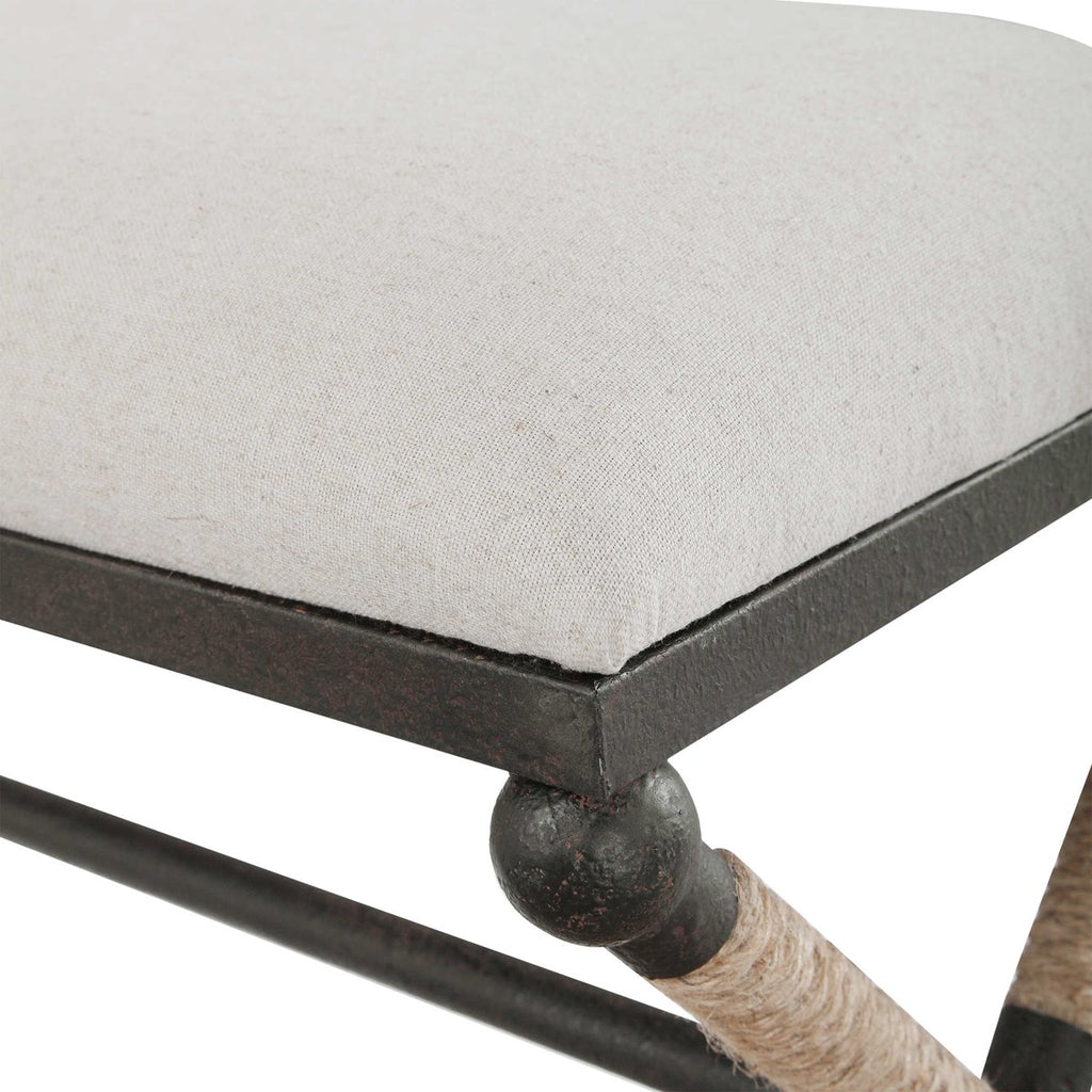 Uttermost Firth Oatmeal Bench 23528