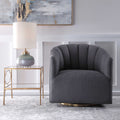 Uttermost Cuthbert Modern Swivel Chair 23536