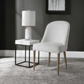 Uttermost Brie Armless Chair White Set Of 2 23558-2