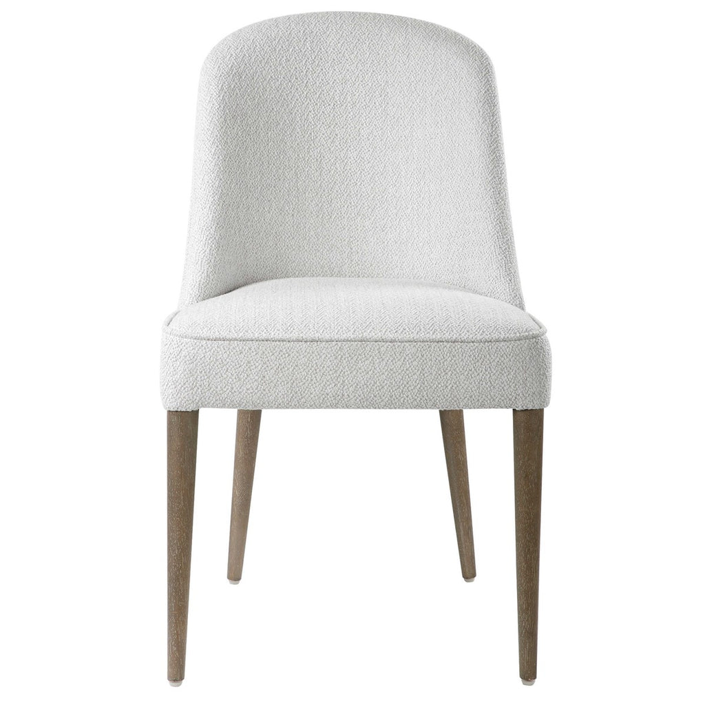 Uttermost Brie Armless Chair White Set Of 2 23558-2