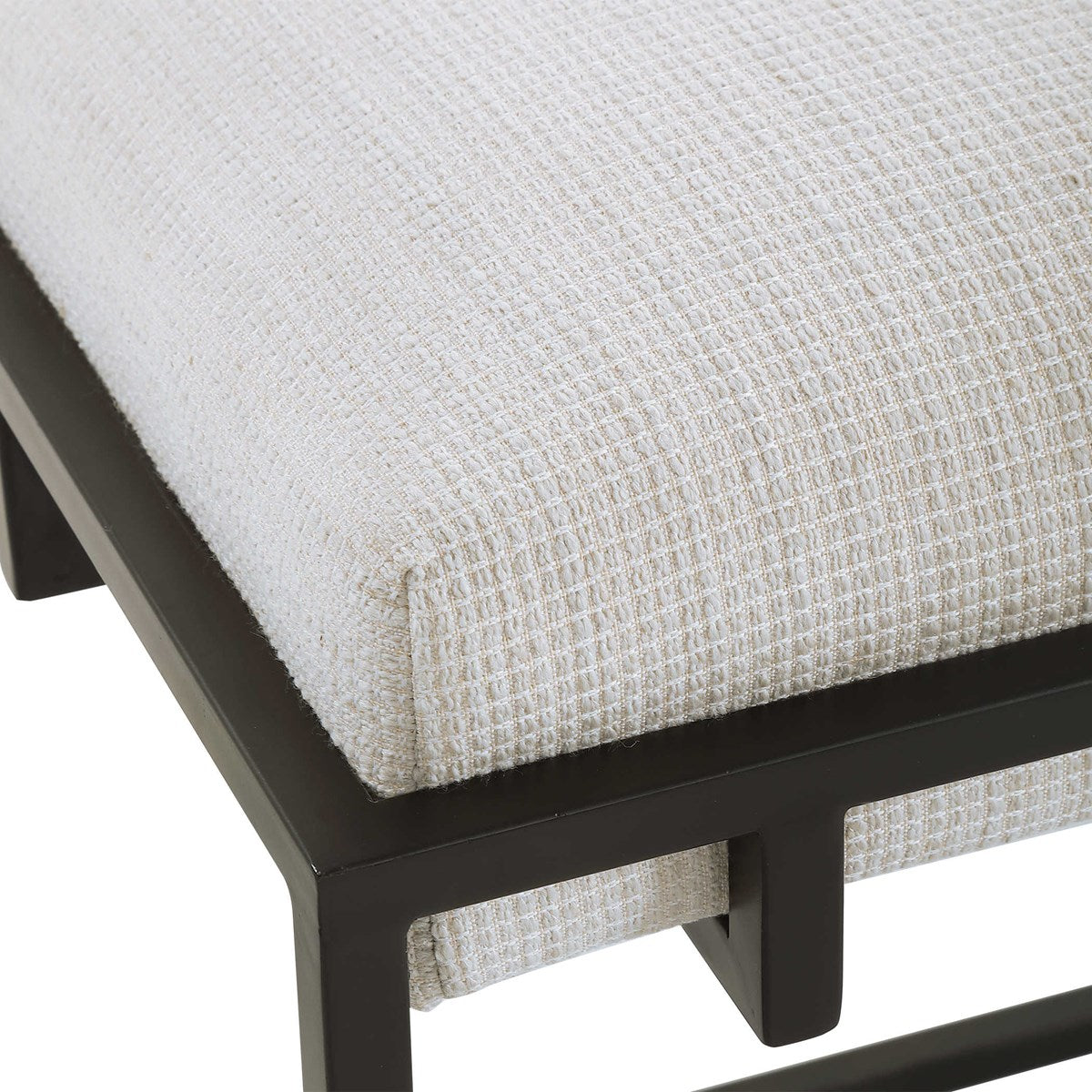 Uttermost Paradox White Small Bench 23580
