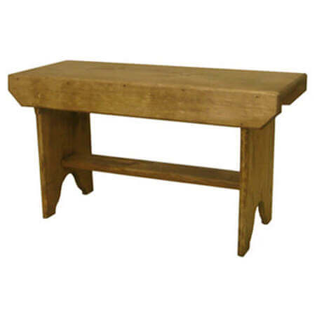SPRINGWATER WOODCRAFT  BUCKET BENCH  DS235