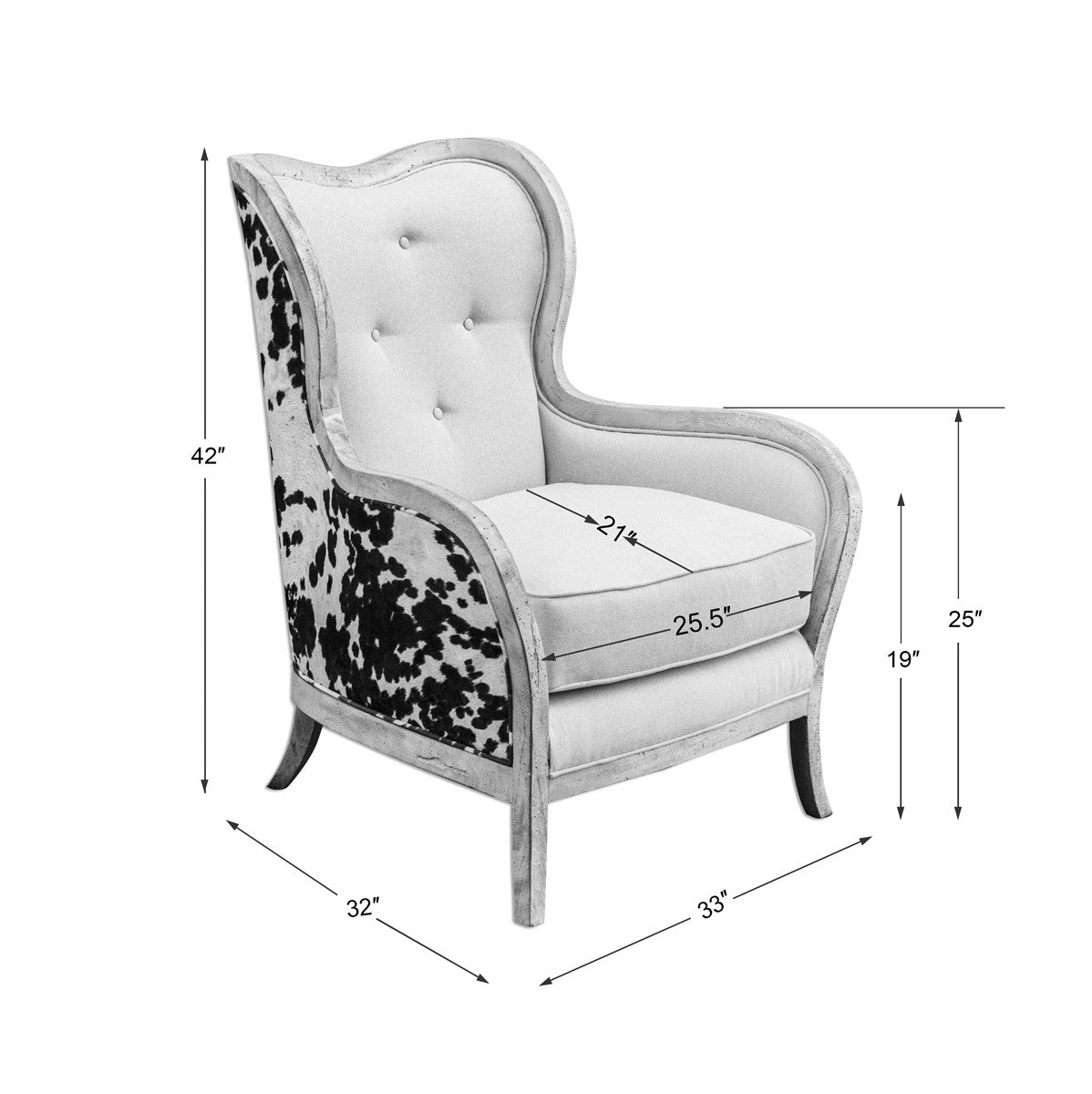 Uttermost Chalina High Back Armchair 23611