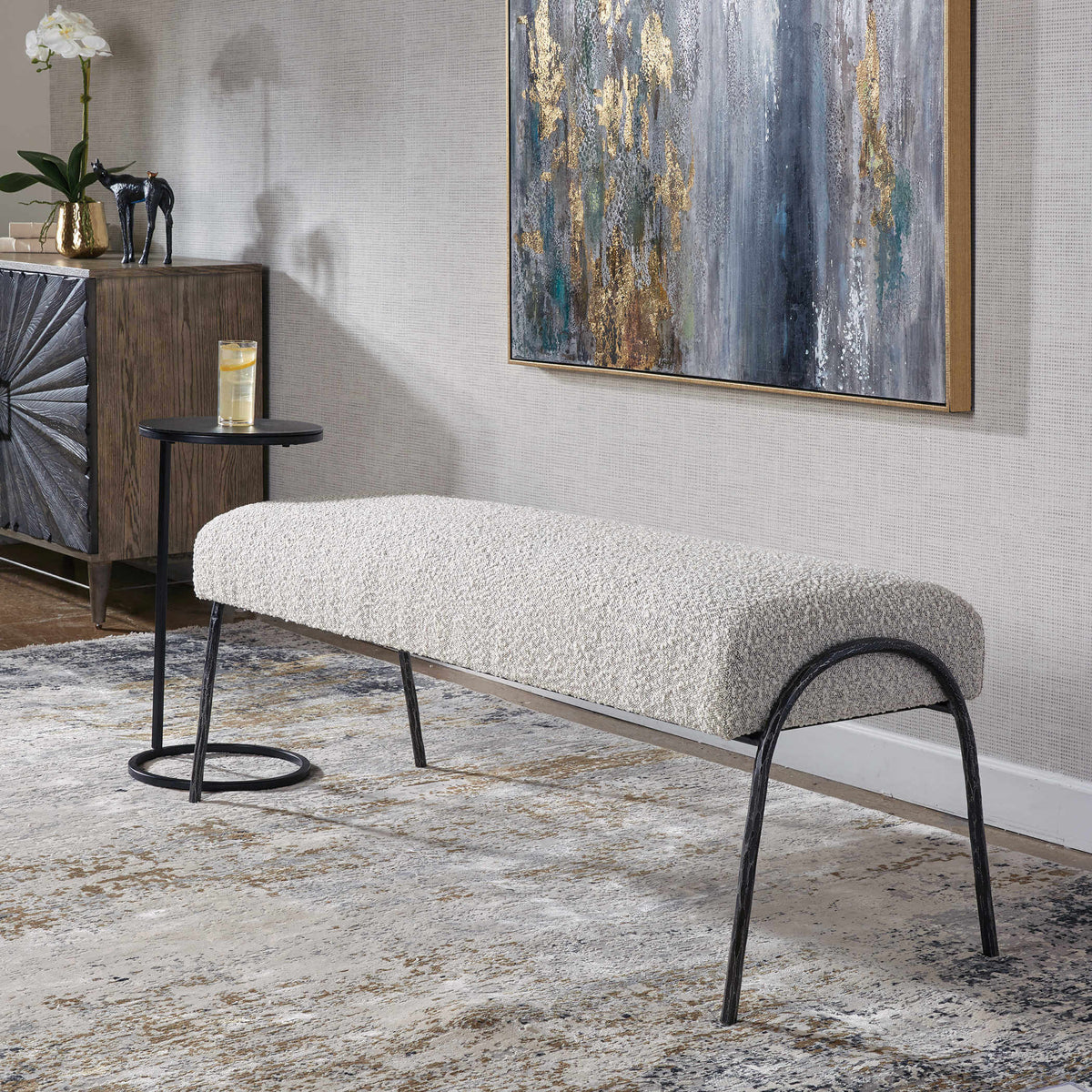 UTTERMOST JACOBSEN BENCH 23685