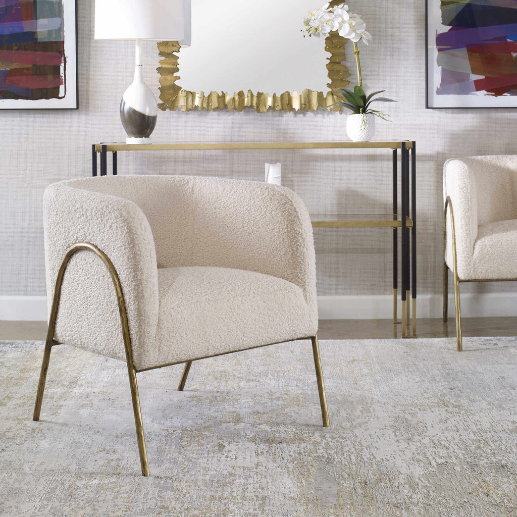 UTTERMOST JACOBSEN ACCENT CHAIR 23686