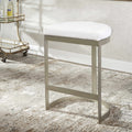 UTTERMOST IVANNA COUNTER STOOL SILVER 23687