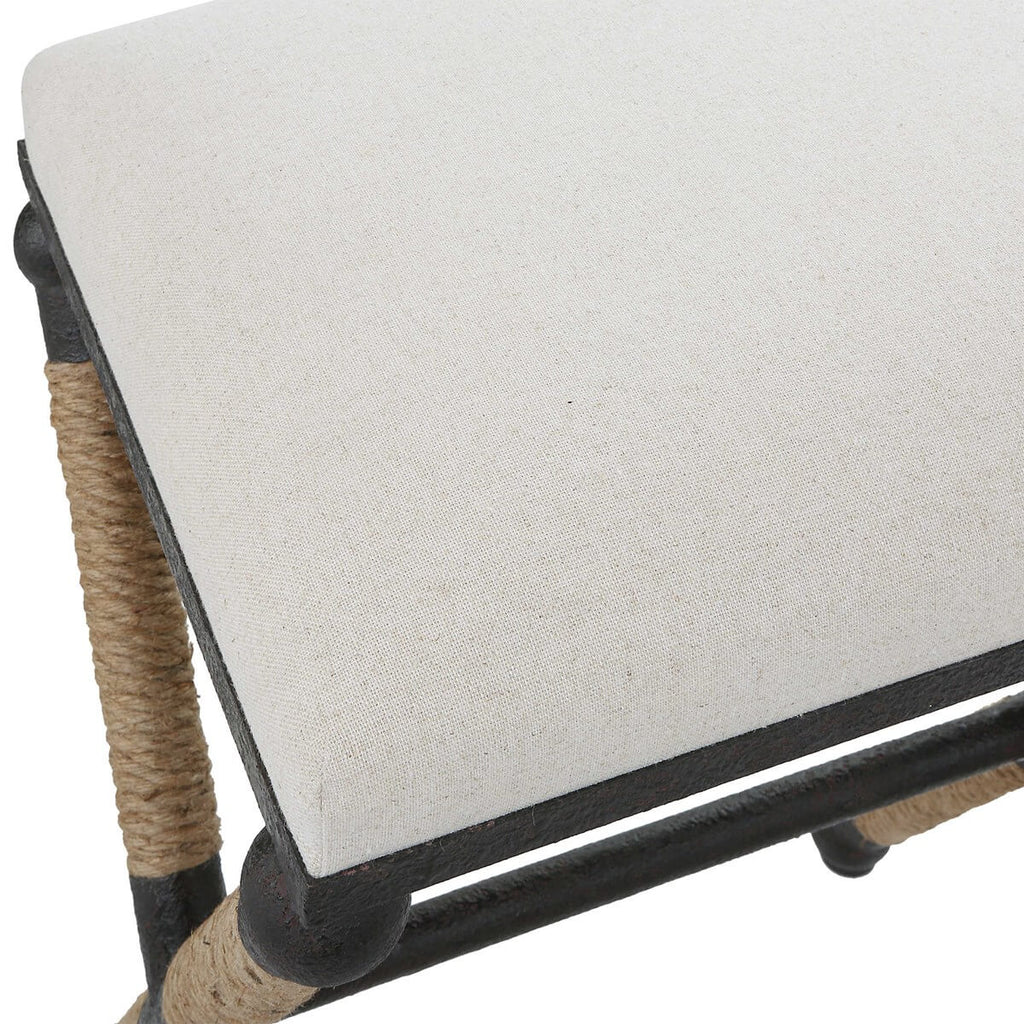 UTTERMOST FIRTH COUNTER STOOL OATMEAL 23709