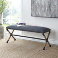 UTTERMOST FIRTH BENCH NAVY 23713