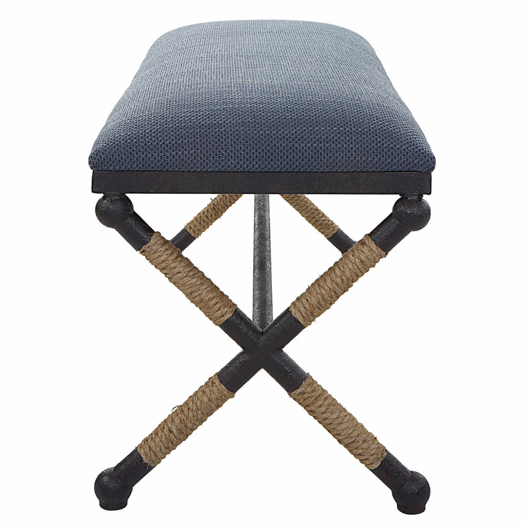 UTTERMOST FIRTH BENCH NAVY 23713