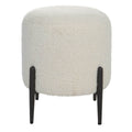 UTTERMOST ARLES OTTOMAN  WHITE  23715